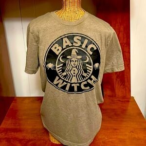 Say it loud! Basic Witch starbies coffee altered logo